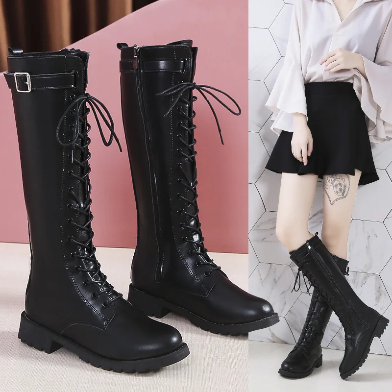 Women'S Fashion Winter 2025 - Zimowe Nowe Okrągłe Palce Grube Podeszwy
