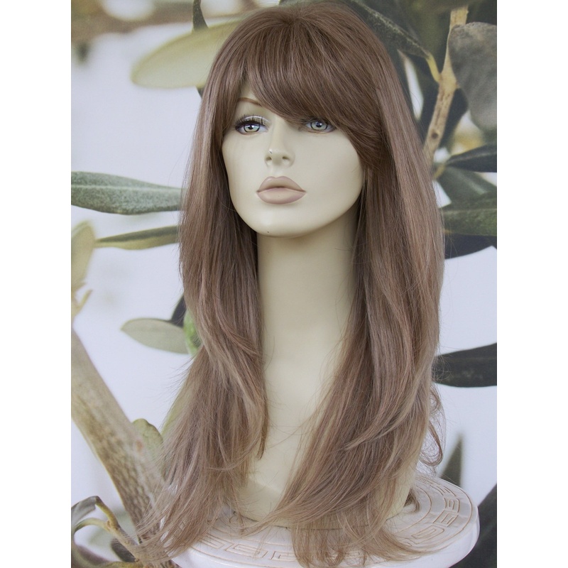 Women Fashion Uk - PEŁNA PERUKA DAMSKA DŁUGA JASNY BRĄZ/BLOND