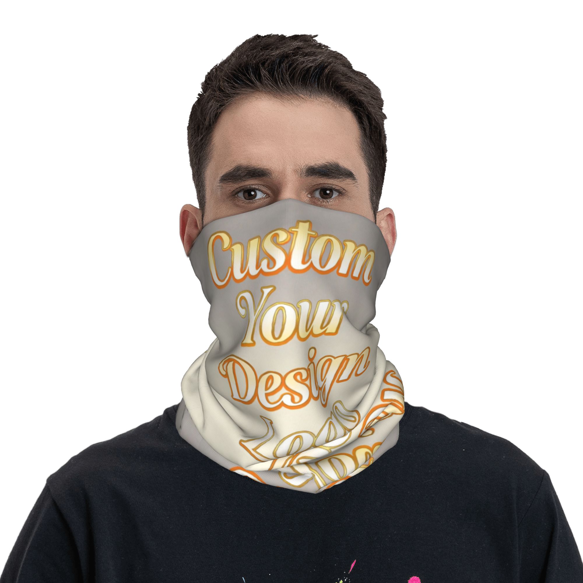 Women Fashion Logo - Personalizowana bandana/komin na szyję ze zdjęciem