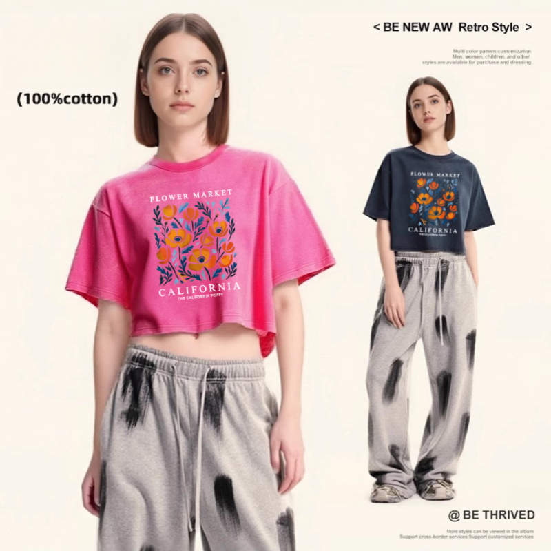 Women'S Fashion Market Size - Żółte Kwiaty Market Kalifornia Nadruk Letnia