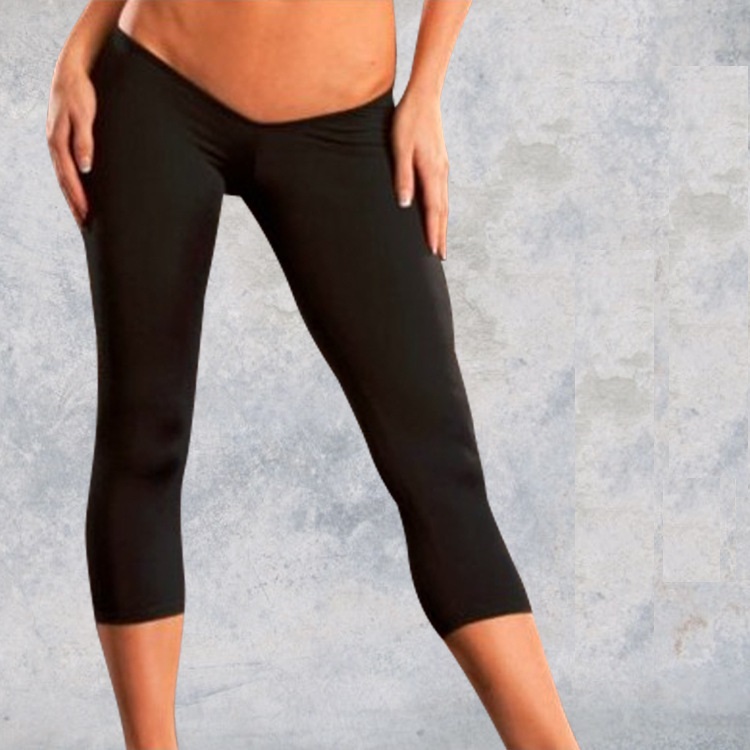 High Waist Leggings - Kobiety Lady Seksowne Dostosowane Niski wzrost