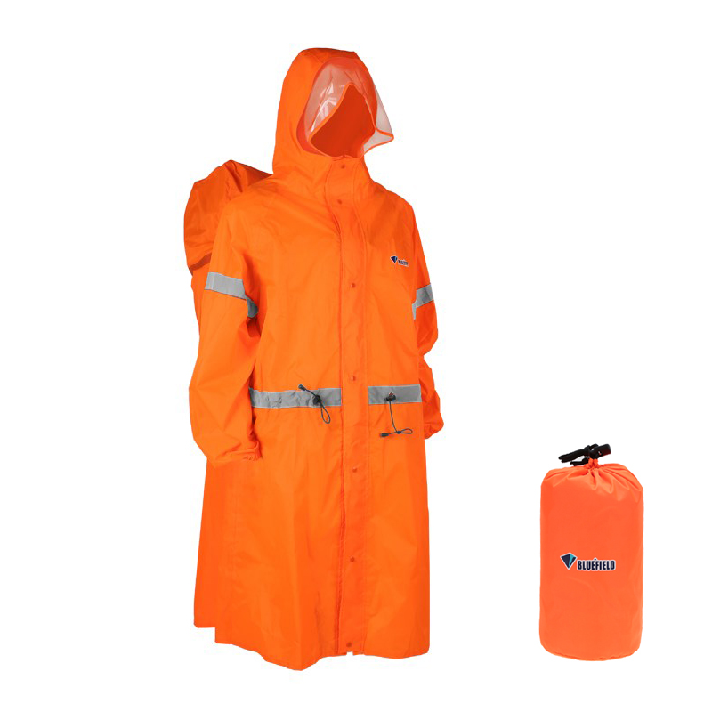 Women'S Fashion Rain Jacket - Unisexowa Odblaskowa Torba Plecakowa na Wspinaczkę,