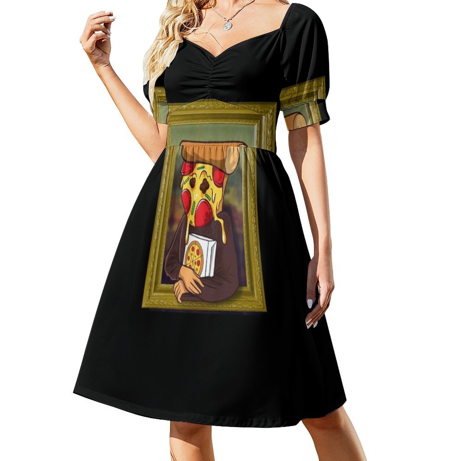 Sukienka damska w kwiaty z mot – Smocked Dress Women recenzja i cena