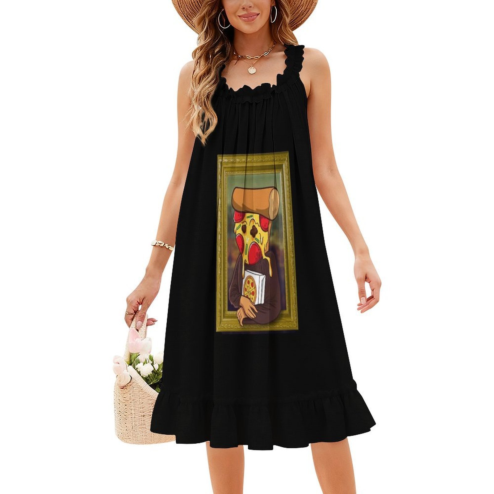 Sukienka damska w kwiaty z mot – Smocked Dress Women recenzja i cena