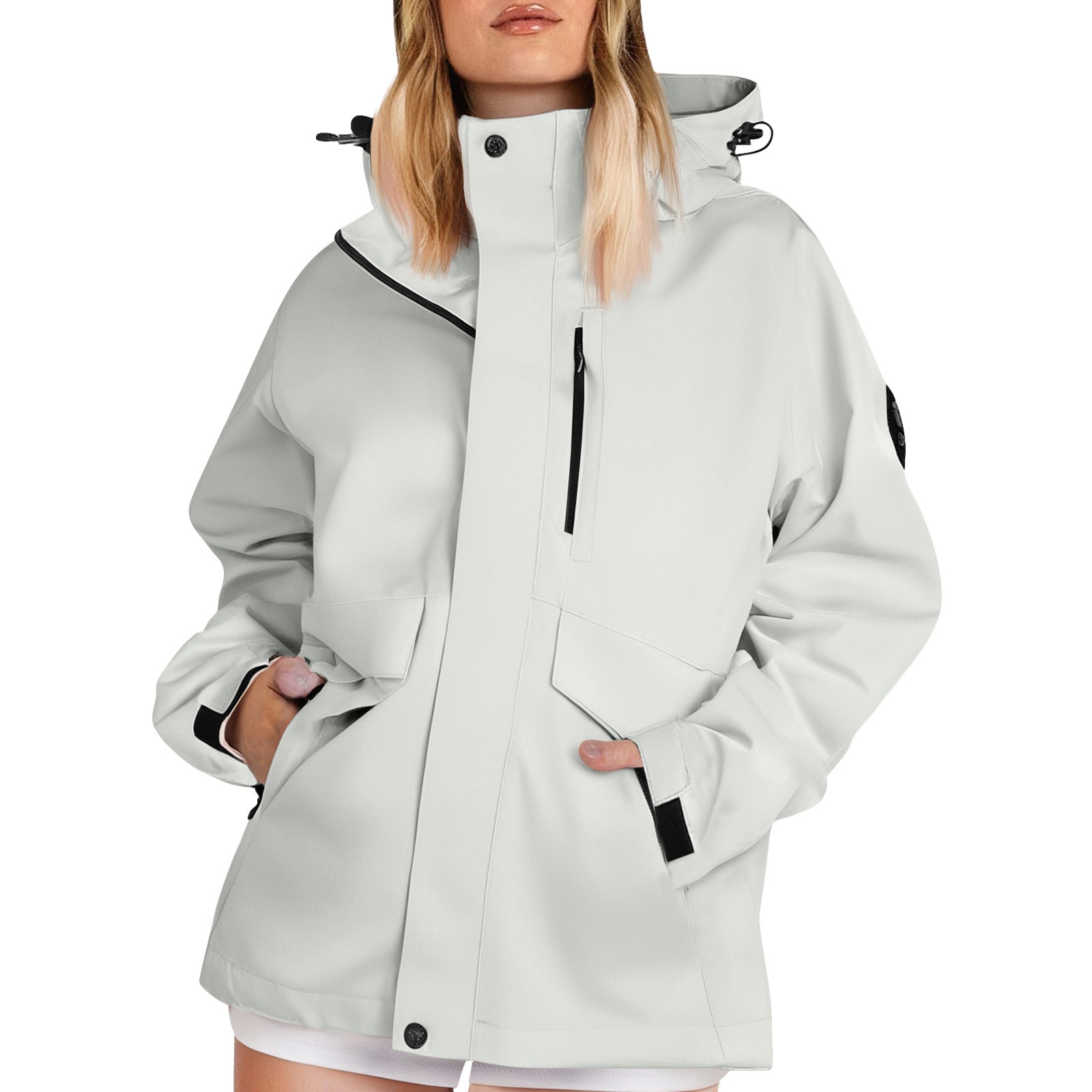Damskie lekkie kurtki trekking – Women'S Fashion Rain Jacket recenzja i cena