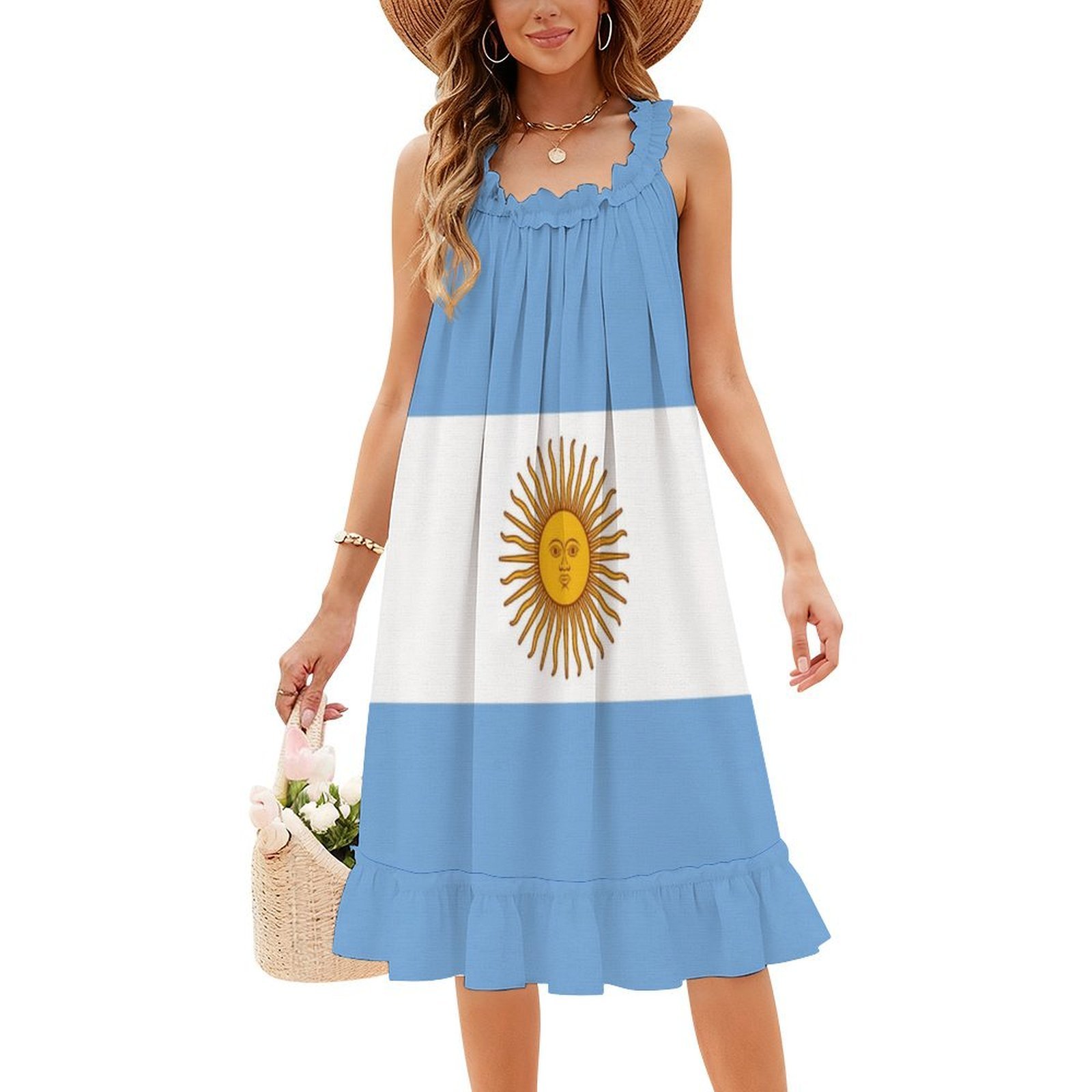 Argentyna-Argentyńska Koszulka – Smocked Dress Women recenzja i cena