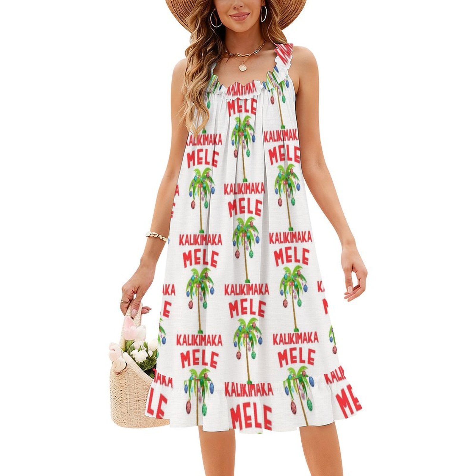 Mele Kalikimaka - Hawajska Świ – Smocked Dress Women recenzja i cena