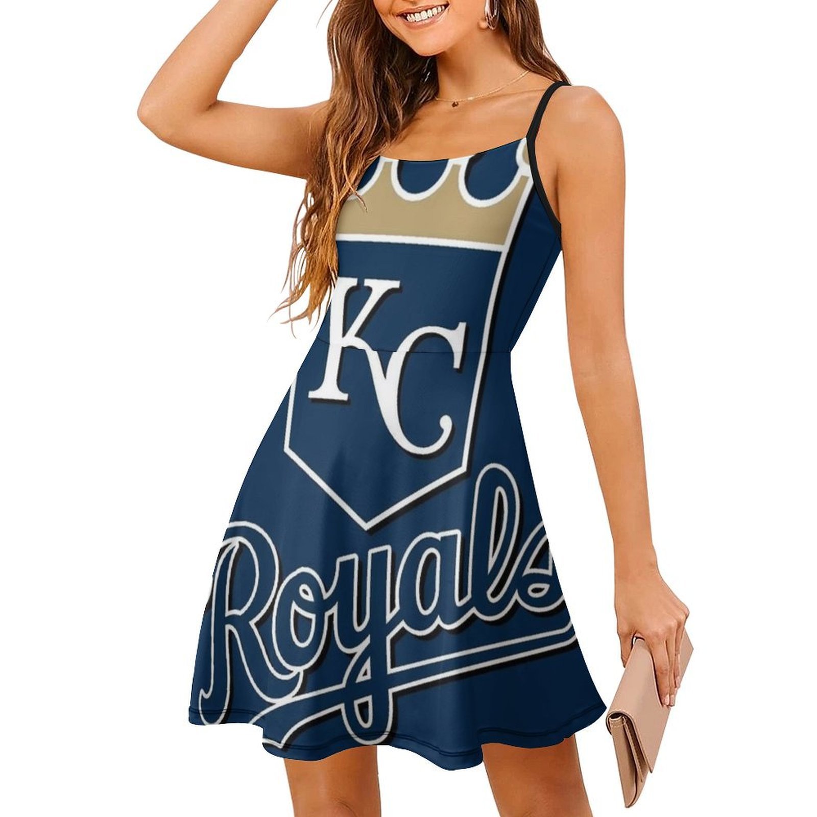 Sukienka damska Kc Royals z kw – Smocked Dress Women recenzja i cena