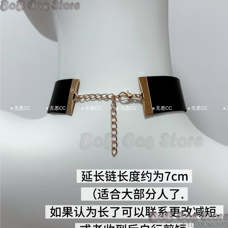 9S Choker Gra Nie Cosplay Kost – Women Fashion Necklace recenzja i cena