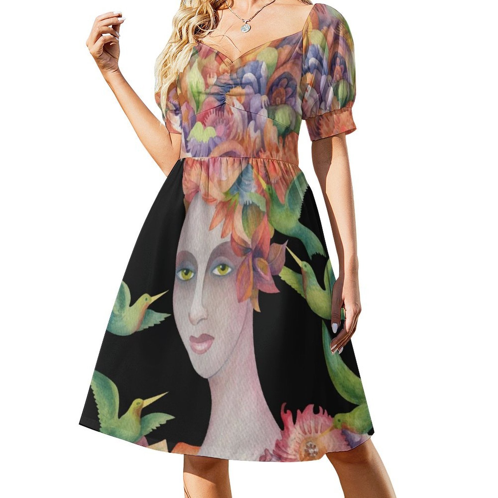 Kto to dziewczyna? # Sukienka  – Smocked Dress Women recenzja i cena