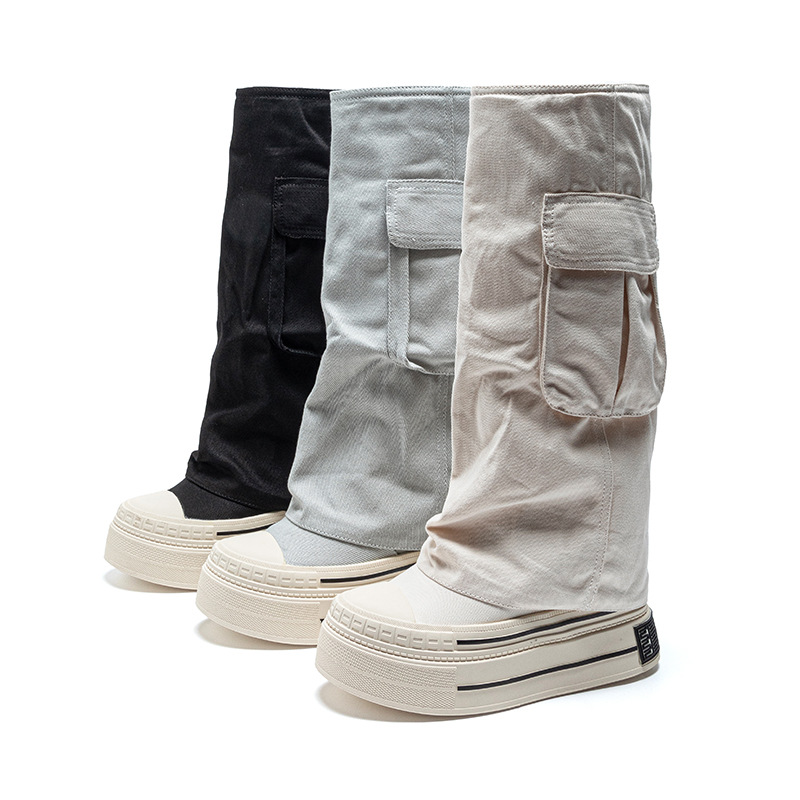 Botki damskie 12 cm z denimu i – Women'S Fashion Winter 2025 recenzja i cena