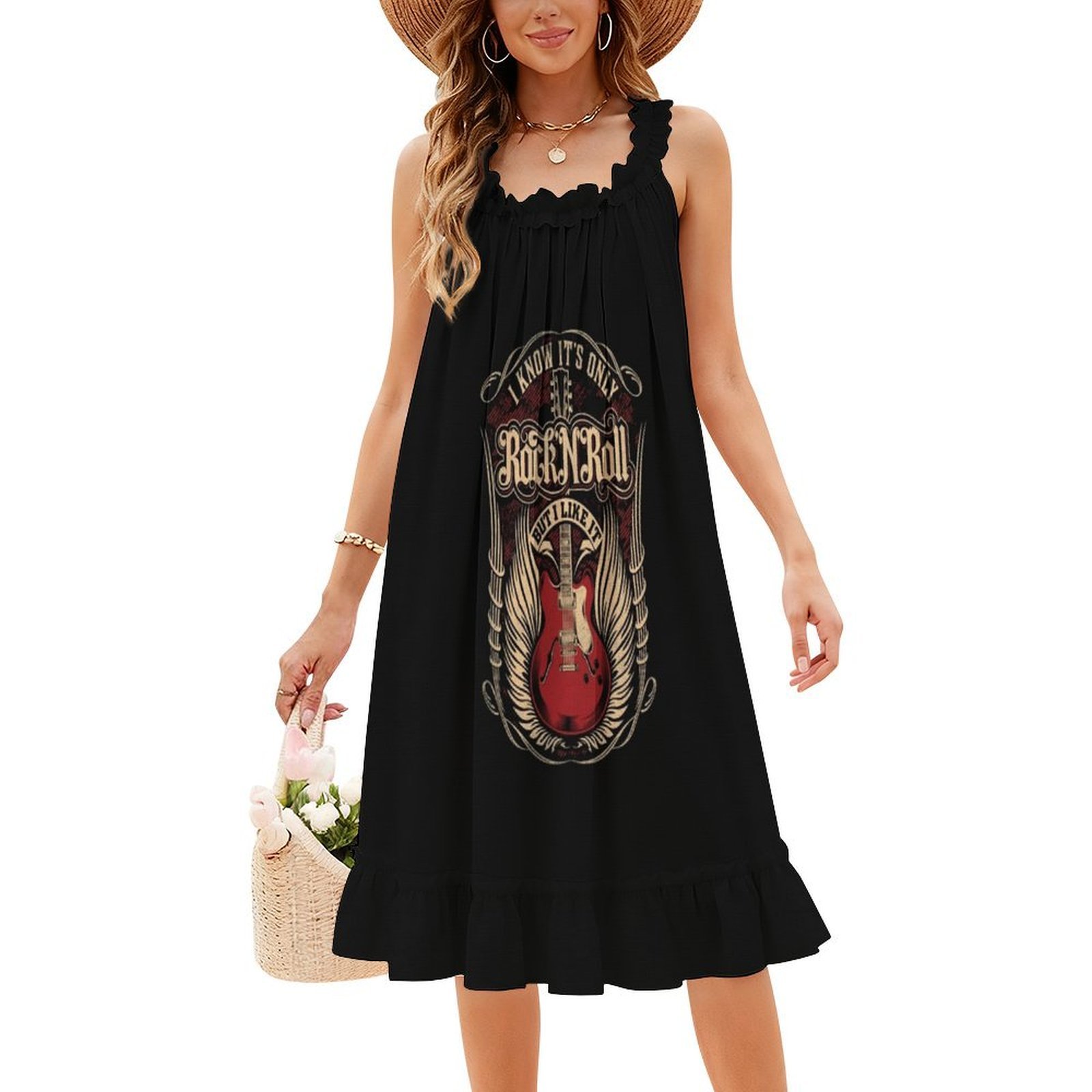 Tylko rock i roll, ale lubię t – Smocked Dress Women recenzja i cena