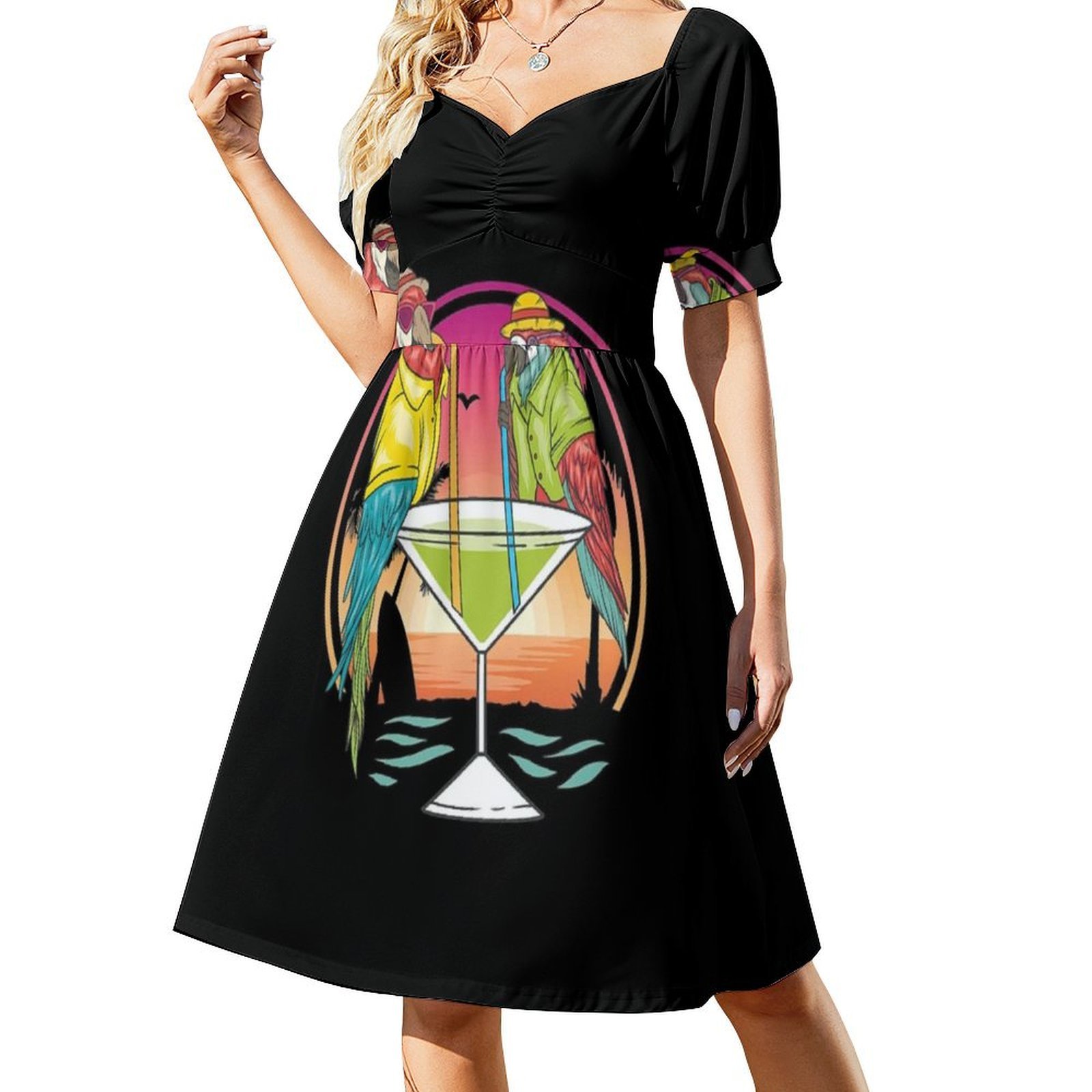 Sukienka damska na wiosnę i la – Smocked Dress Women recenzja i cena