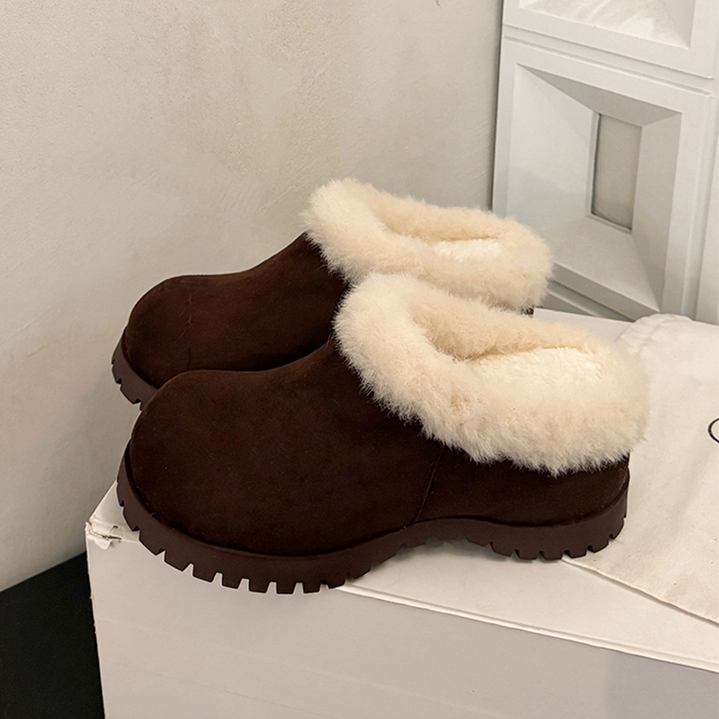 Damskie puszyste mulesy, płask – Women'S Fashion Winter 2025 recenzja i cena
