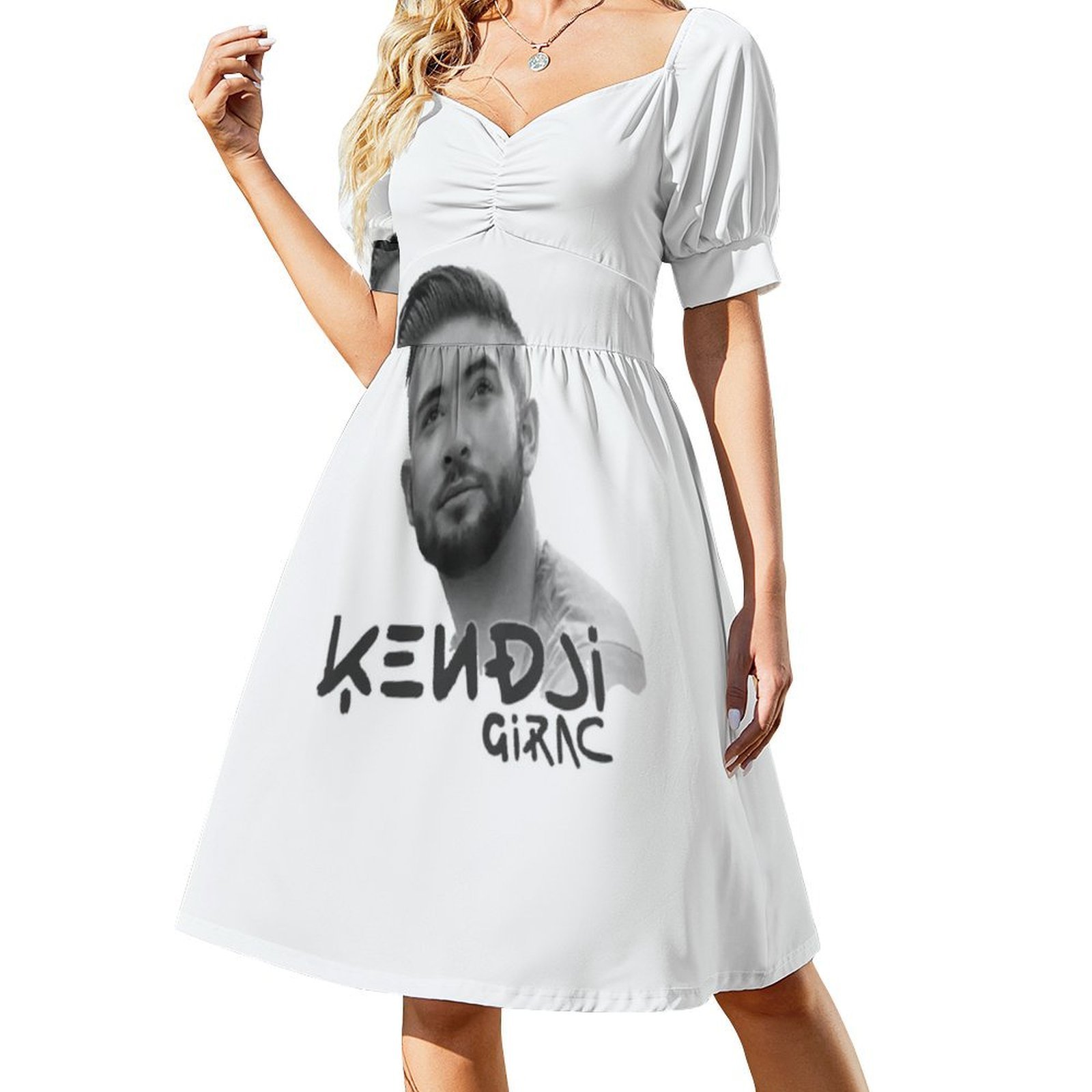 Sukienka Kendji Girac z motywe – Smocked Dress Women recenzja i cena