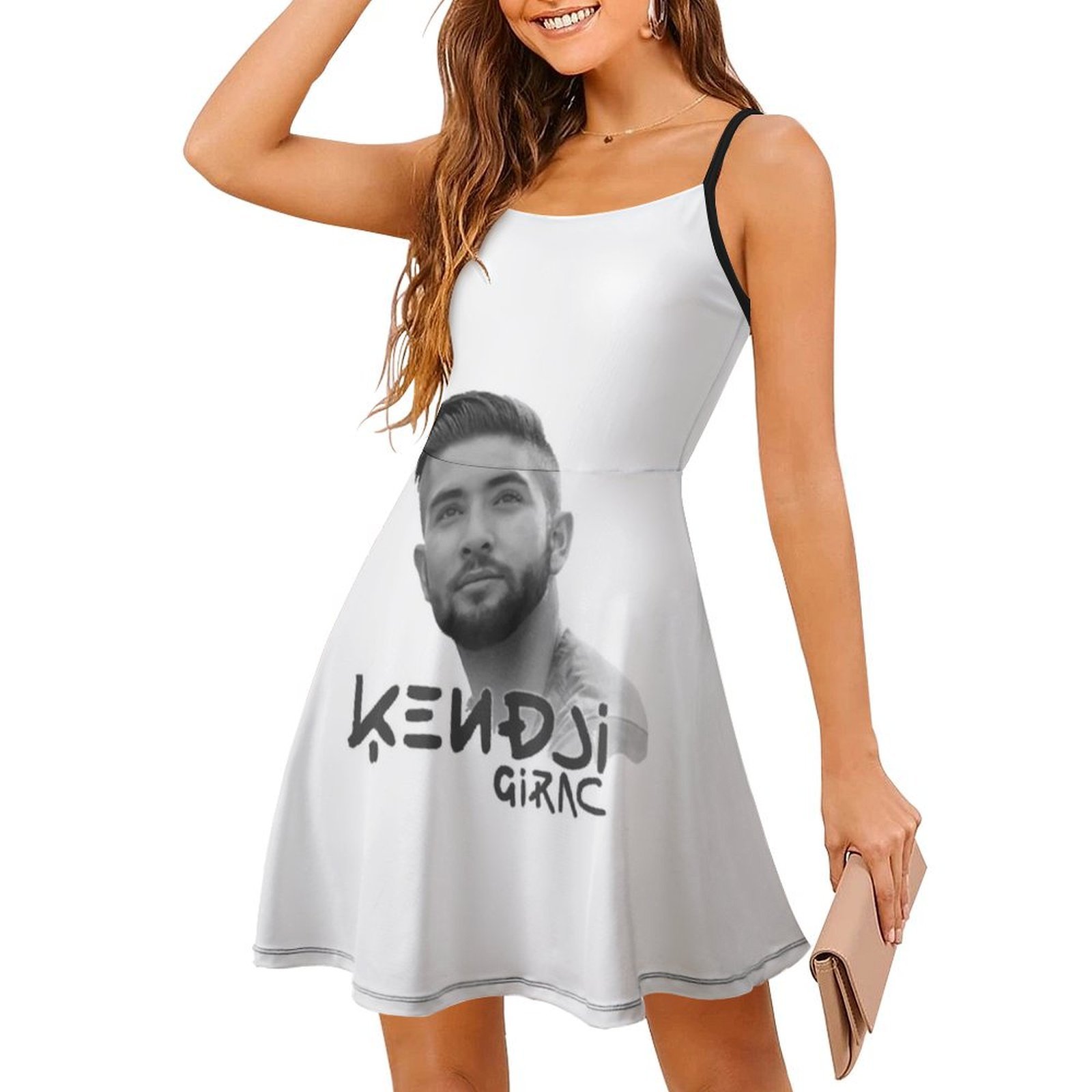 Sukienka Kendji Girac z motywe – Smocked Dress Women recenzja i cena