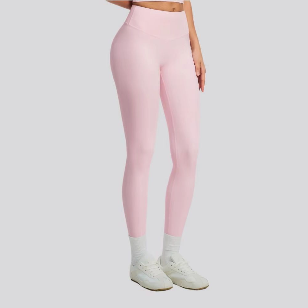 Jednokolorowe spodnie do jogi  – High Waist Leggings recenzja i cena