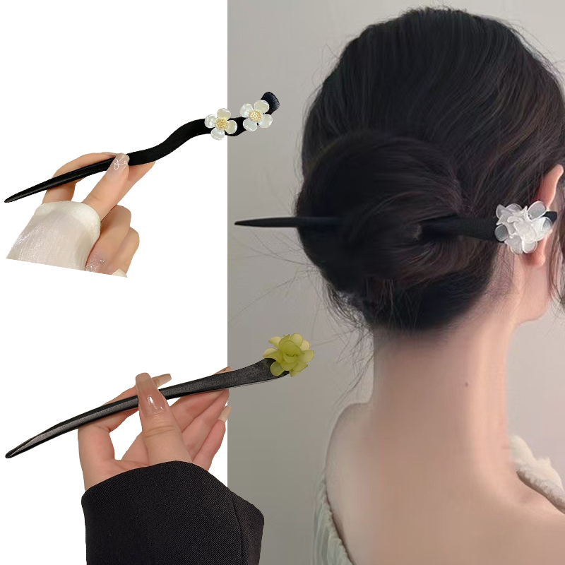 Vintage Chinese Style Wooden F – Women Fashion Hair Style recenzja i cena