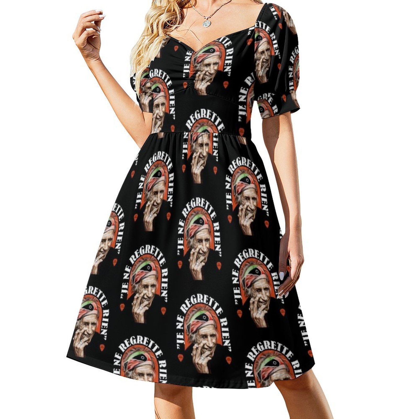 Sukienka w kwiaty Kéith Ríchár – Smocked Dress Women recenzja i cena