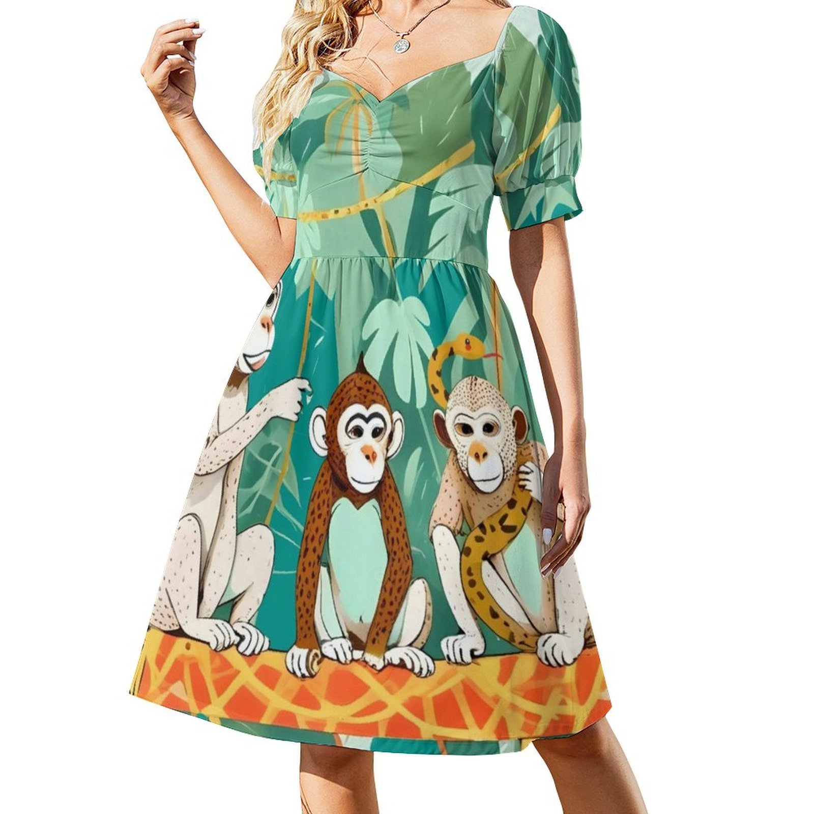 Sukienka damska na wiosnę i la – Smocked Dress Women recenzja i cena