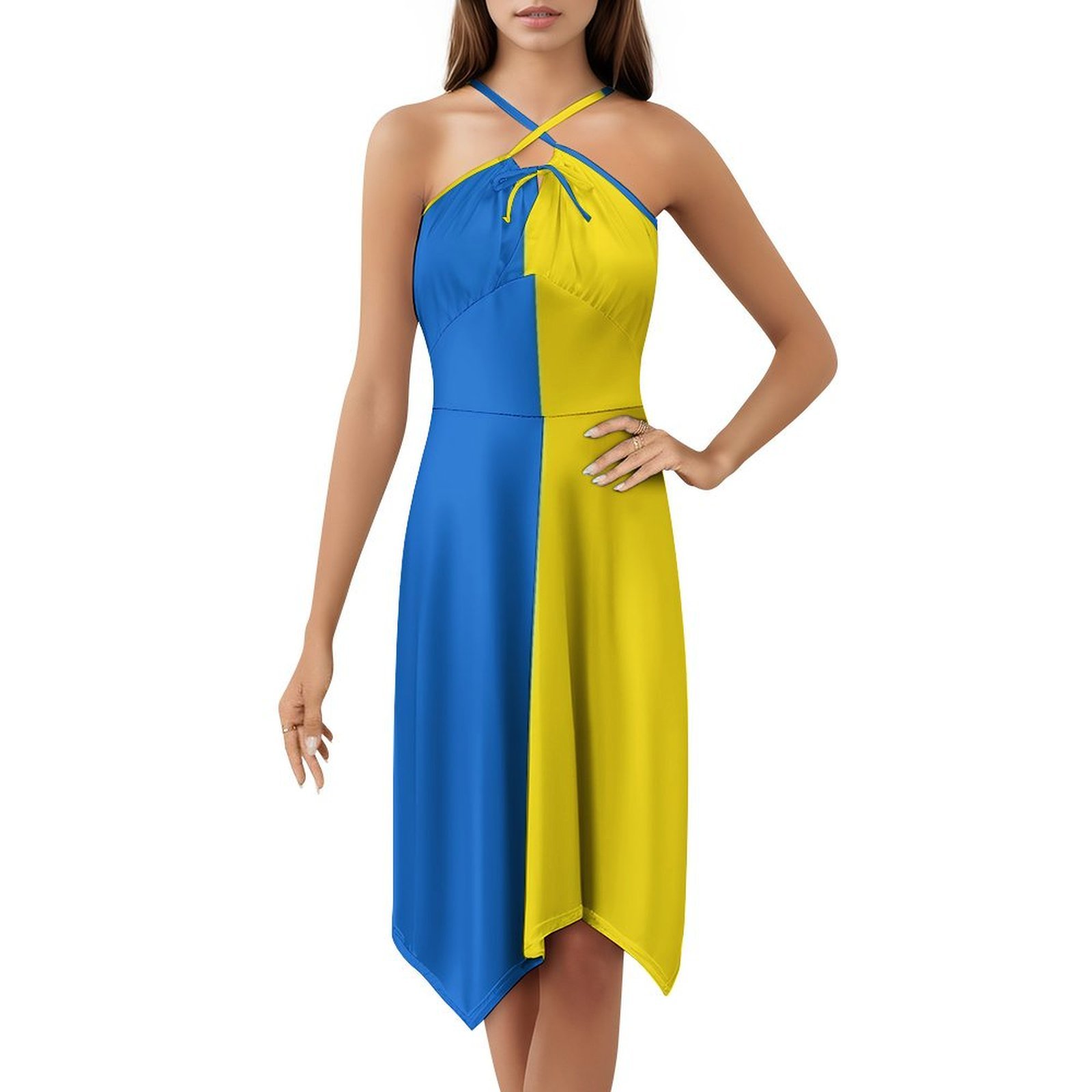 Sukienka damska w kwiaty z mot – Smocked Dress Women recenzja i cena