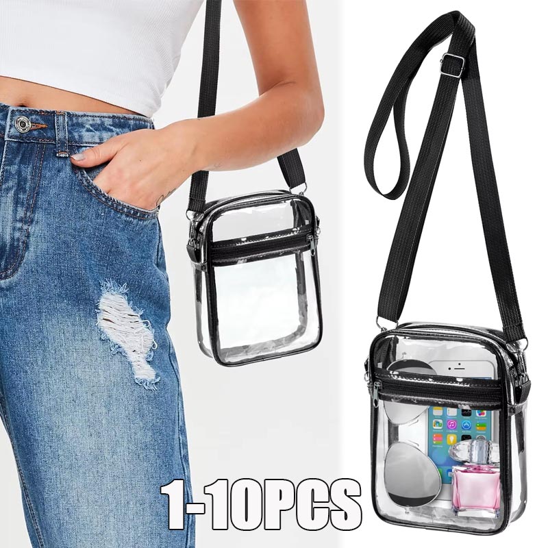 1-10 szt. Damska przezroczysta – Crossbody Bag Women recenzja i cena