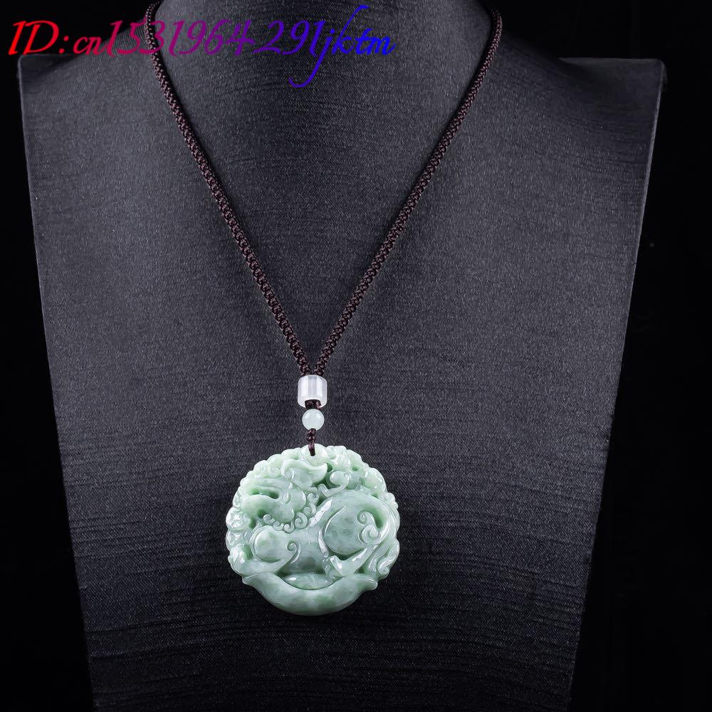 Naturalny jadeit z Mianmaru, w – Women Fashion Necklace recenzja i cena