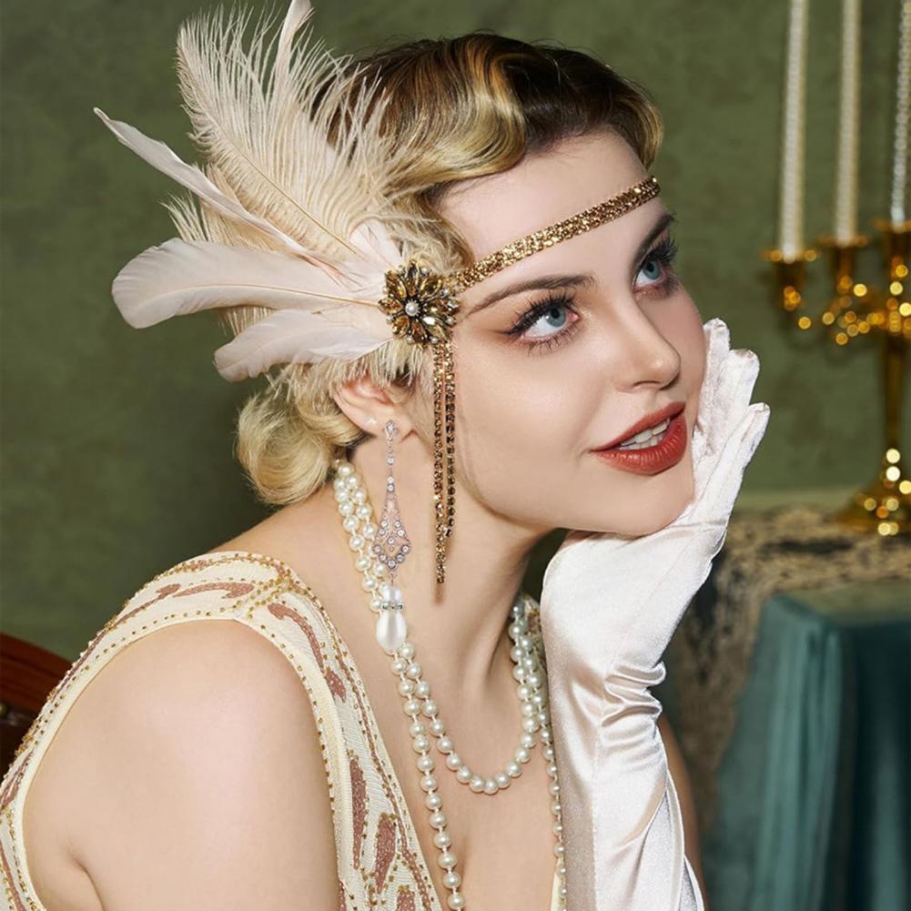 Hot！ Zestaw biżuterii z lat 20 – Women'S Fashion Of The 1920S recenzja i cena