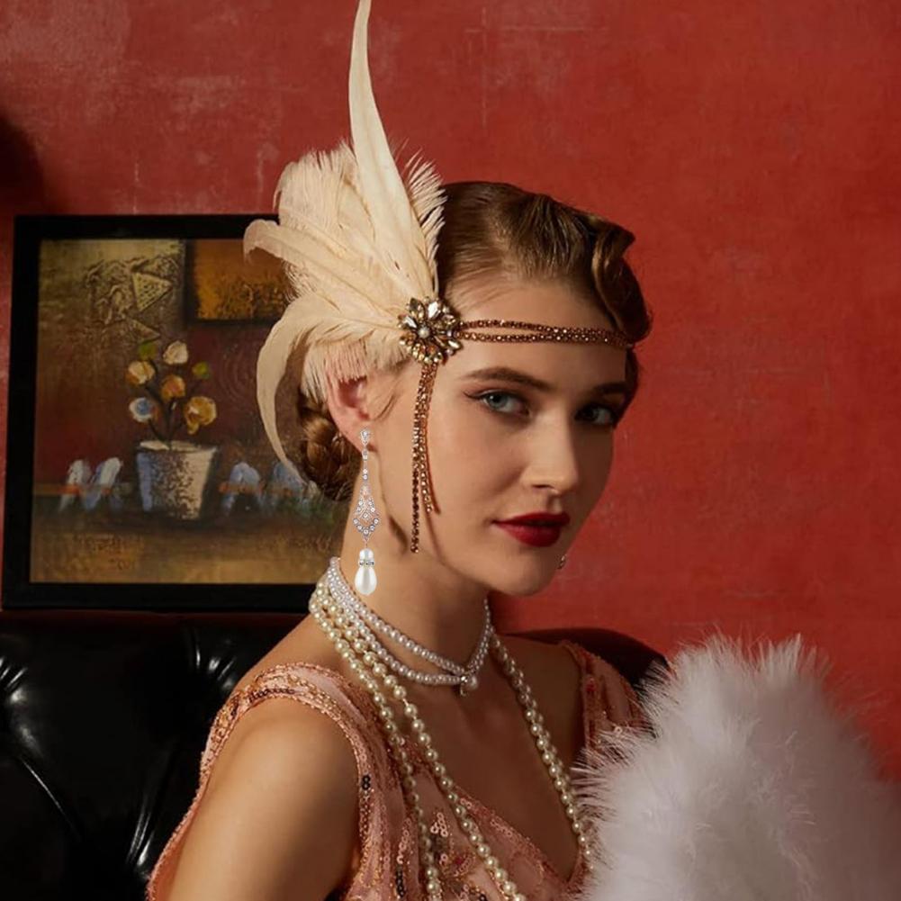 Hot！ Zestaw biżuterii z lat 20 – Women'S Fashion Of The 1920S recenzja i cena